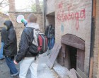 Ліві активісти завітали до офісу ВО “Свобода”