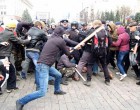 Рассказы трёх очевидцев о нападении пророссийских активистов на сторонников Майдана в Харькове 13 апреля