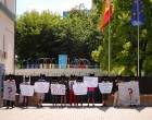 Пикет против политических репрессий в Испании и Украине!/The picket against political repressions in Spain and Ukraine!